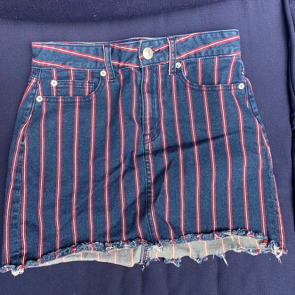 American eagle denim skirt